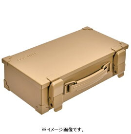 TRUSCO/トラスコ中山（株） トランク型工具箱 ライトサンド 外形寸法：W270xD145xH70mm ツールボックス アースカラー CT-260-LS