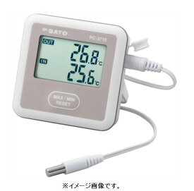 佐藤/（株）佐藤計量器製作所 PC-3710 2chデジタル最高最低温度計 PC－3710 （1850－00） PC-3710（1850-00）