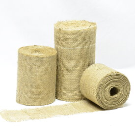 麻布（根巻テープ）｜造園資材 緑化資材 養生 雪囲い 緑化テープ 根巻ロール 麻 麻布 ロール ジュート 巾 10cm 12cm 15cm 20cm 24cm 30cm 38cm 40cm 45cm 50cm 57cm 60cm 70cm 74cm 80cm 長さ 20m 麻製布 吸油 吸水 巻く 木 樹木 根