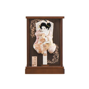 羽子板 初正月 コンパクト モダン ナチュラル 江戸勝 8号 選べるケース羽子板 かわいい 小型