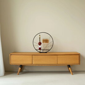 破魔弓 破魔矢 初正月 モダン おしゃれ 13号 團 軽量 壁掛け 玉泉作