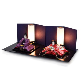 雛人形 モダン シンプル 清水久遊 ひいな 大三五 親王飾り 有職 正絹 熊倉基安 おひなさま