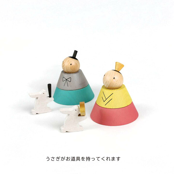 楽天市場】雛人形 木製 ナチュラル かわいい Puca 花箱 HANA HAKO  
