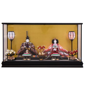 雛人形 大三五 正絹花草鳳凰 ケース入りセット