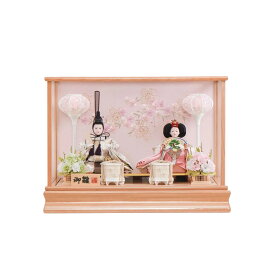 雛人形 ケース飾り 可愛い ナチュラル コンパクト 親王飾り