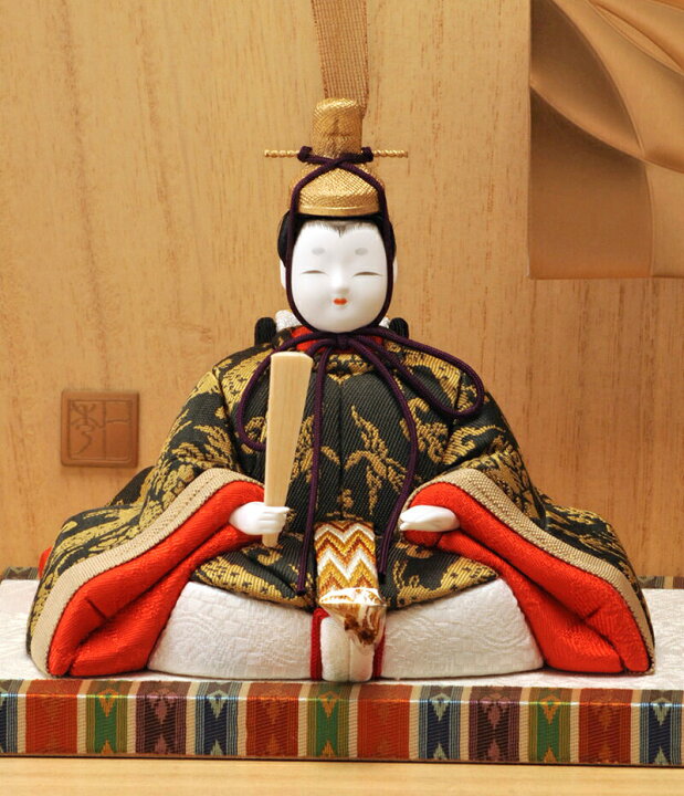 楽天市場】雛人形 コンパクト 一秀 ひな人形 雛 木目込人形飾り 平飾り 