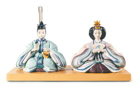 リヤドロ 雛人形 Lladro コンパクト ひな人形 雛 親王飾り Turquoise&Pink 本体のみ 台座付 【2026年度新作】【国内正規流通品】 h073-01009759