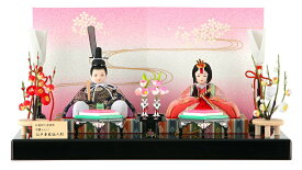 雛人形 コンパクト ひな人形 雛 木目込人形飾り 平飾り 親王飾り 頭原作 杉田明十志 彩幸雛 入れ目 【2026年度新作】 h313-kts-km1814