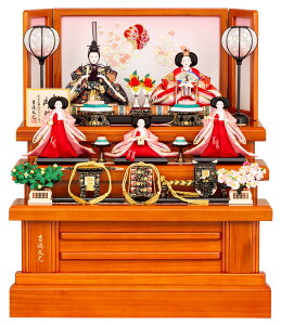 雛人形 吉徳大光 ひな人形 雛 三段飾り 五人飾り 御雛 束帯十二単 金襴 小三五親王 小芥子官女 【2026年度新作】 h073-ys-306279