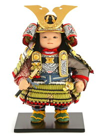 五月人形 コンパクト 幸一光 松崎人形 子供大将飾り 人形単品 晴 はれ 黒小札 鶯白段威 YaekoProject 【2026年度新作】 h085-koi-5813