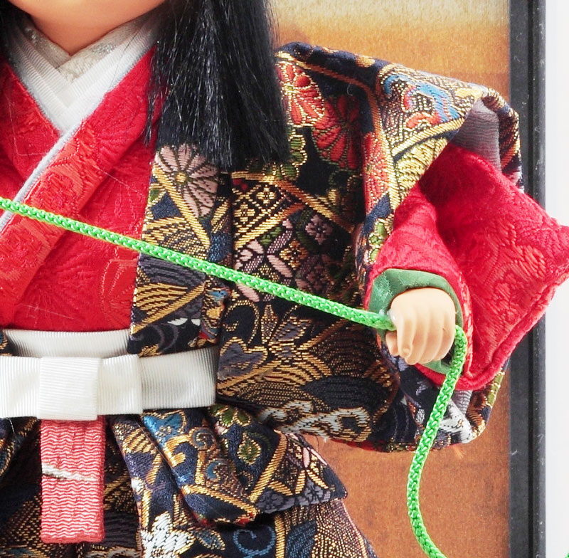 楽天市場】五月人形 久月 ケース飾り 武者人形 鯉引上げ 8号 都印83 