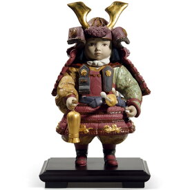 【売り尽くしセール開催中】+特別クーポン リヤドロ 五月人形 Lladro 子供大将飾り 武者人形 若武者60周年記念モデル 台座付 【2024年度新作】【国内正規流通品】 h065-01013045