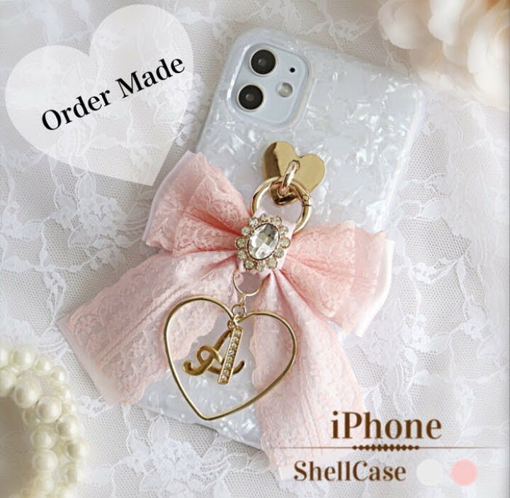 楽天市場】プリンセスリボン ハートフープ iPhone シェルケース iPhone 