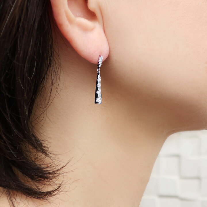 楽天市場】プラチナ900/K18YG ダイヤモンド 0.7ct ピアス プラチナ900  