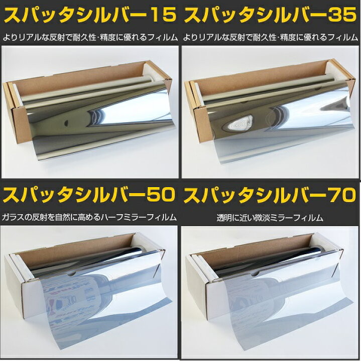 楽天市場】スパッタシルバー 幅50cm×長さ1m切売 切り売り カット 