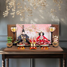 雛人形 風香雛 おしゃれ コンパクト インテリア 親王飾り ひな人形 おひなさま おひな様 お雛さま お雛様 親王 親王かざり ひな祭り 送料無料 初節句 女の子 国産木材