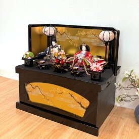 【 丁寧な 職人 の作った ひな人形 だから、安心。 】【 おしゃれ インテリア ことなみ雛】かわいい おひな様 お雛さま 雛祭り コンパクト ひな祭り 雛人形 収納飾り 人気 きれい 表情 【 送料無料 】 ひな飾り 国産木材