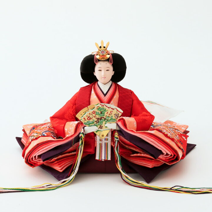楽天市場】【 雛人形 三段飾り 美結花雛】 おしゃれ 段飾り ひな人形 