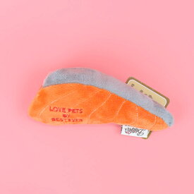 ＼ LINE登録で300円OFF ／【 メール便2個までOK 】ベストエバー ペットトイ 【 さけ 紅鮭 切り身 犬 おもちゃ ぬいぐるみ】