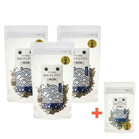 ＼ マラソン期間全品5倍！ ／ 【 メール便1セットまで 】【 お得な4袋セット 】【 3個(30g)＋1個 (8g)】ドットわん 幻の干しイワシ まとめ買いセット 【 犬 無添加 おやつ 魚 国産 カルシウム マグネシウム 】