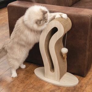 \ エントリーで最大10倍+ワンにゃん400円クーポン /ジェックス Catit Pixi スクラッチャー Cat Tail【猫 国産 爪とぎ ダンボール 可愛い】