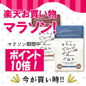 ＼ マラソン期間ポイント10倍！+10％OFF／【総合栄養食　AAFOC基準クリア】わんこのきちんとごはん300g(小さいサイズ 国産 ナチュラルドッグフード シニア 極小粒 犬