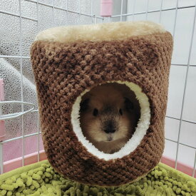 あったか ふわふわ おうちふかふか ドーム型 隠れ家 寝床 小屋 家 ハウス ベッド うさぎ ねずみ フェレット