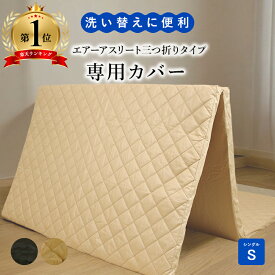 【訳あり】ry0123エアーアスリート三つ折りタイプのカバー　限定価格 リバーシブルカバー 防臭 ブラック ベージュ