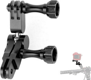 �E�F�A���u���J���� �A�N�V�����J�� For GoPro�Ή� GP�K�i �݊��}�E���g �A�N�V�����J�����p �A�N�Z�T���[���� 360�x ��] ���� �u���P�b�g �`���g �O�� �X�� �� 360°�p�m���} �p�x���� ���� Multi 