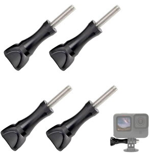 �A�N�V�����J���� �}�E���g �l�W �X�y�A �܂� �\�� �˂� ��p ���ߕt�� - For GoPro DJI Osmo Action Muson SJCAM XTU Insta360 Crosstour �Ȃ� �E�F�A���u���J���� �Ή� �A�N�Z�T���[�p 4�{�Z�b�g