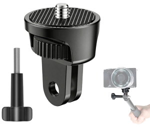 GoPro�p GP�K�i �݊� �� 1/4�C���` �}�E���g�ϊ� �A�_�v�^�[ �A�N�V�����J�� �r�f�I�J���� �J���� �X�}�z �B�e�T�|�[�g �R���o�[�^�[ �m�u�t�� �ȒP���t�� ���������\ ���B��_ �Z���t�B�[ 