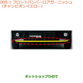大型送料加算商品　●純正部品スズキ アルトフロントバンパーロアガーニッシュ チャンピオンイエロー純正品番 99000-99060-AG3※【HA36S(3型)HA36V(2型)】005