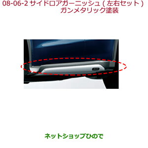 大型送料加算商品 ●純正部品ホンダ VEZELサイドロアガーニッシュ(左右セット)ガンメタリック塗装純正品番 08F04-T7A-0Z0A※【RU1 RU2 RU3 RU4】8-6