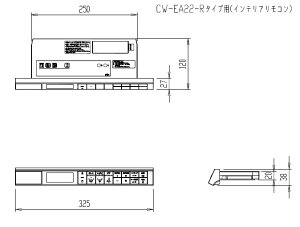 LIXIL(INAX)�C���e���A�����R���iEA22�O���[�h�p�j354-1562B