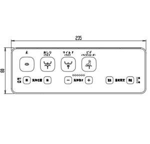 LIXIL(INAX)�d�r�E�r�X�t�ǃ����R���L�b�g�^��CWA-344