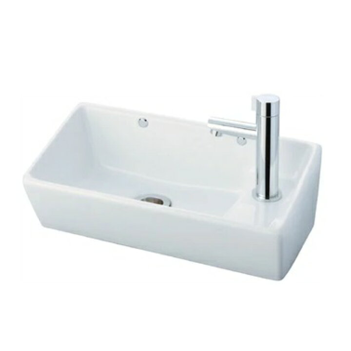 楽天市場】LIXIL(INAX)角形手洗器(壁付式)壁給水・壁排水(ボトル 