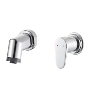 SANEI(三栄水栓)シングルスプレー混合栓(壁出)K3715EV-13/K3715EK-13