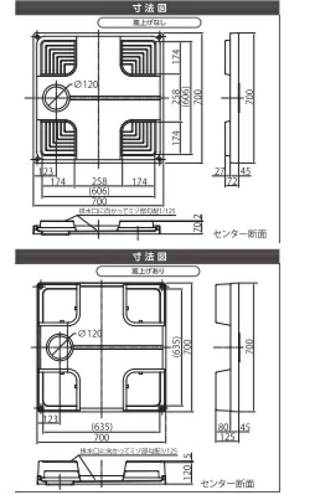楽天市場】シナネン洗濯機防水パンベストレイ70マルチタイプMSB-7070 