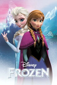アナと雪の女王 アナとエルサ 映画ポスター フレーム(額)なし 91.5×61cm
