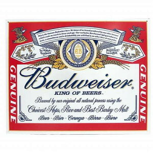 �e�B���T�C�� �o�h���C�U�[ ���x�� ��40.5×31.7cm BUDWEISER LABEL �u���L�Ŕ� �y��z�֔����z