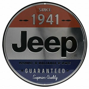 �e�B���T�C�� �W�[�v JEEP Since 1941 ���a��30.5cm �u���L�Ŕ� ���E���h�G���{�X���^���T�C�� �y��z�֔����z