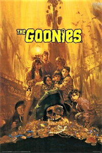 O[j[Y f|X^[ yʃA~tBbgt[t 91.5×61cm GOONIES TREASURE