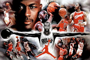 �}�C�P���W���[�_�� �|�X�^�[ Michael Jordan �y�ʃA���~���t�B�b�g�t���[���t 91.5×61cm �}�C�P���E�W���[�_��