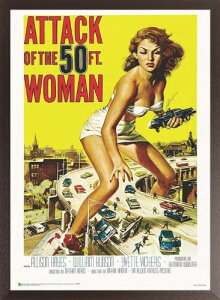 d受 Attack of the 50 Foot Woman f|X^[ ؐA[gt[t 91.5×61cm