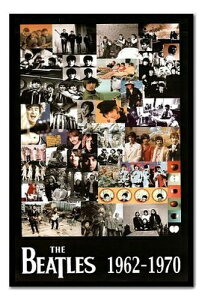 �r�[�g���Y �|�X�^�[ 91.5×61cm �ؐ��A�[�g�t���[���t The Beatles 1962-1970