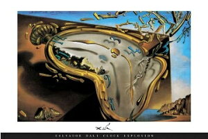 _i _炩v |X^[ 91.5×61cm ؐA[gt[t Toh[E_ Clock Explosion