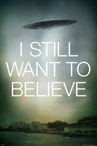 Xt@C X-Files UFO |X^[ 91.5×61cm ؐA[gt[t Still Want Saucer