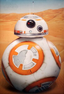 X^[EH[Y BB-8 Gs\[h7 f|X^[ 91.5×61cm ؐA[gt[t X^[EEH[Y BB-8 Gs\[h7