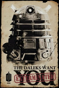 THE DAREKS WANT YOU f|X^[ 91.5×61cm ؐA[gt[t