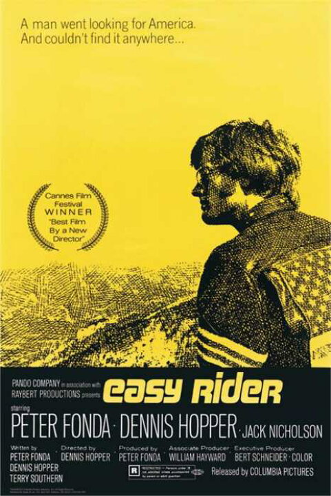 楽天市場】イージーライダー 映画ポスターフレームなし 91.5×61cm Easy 